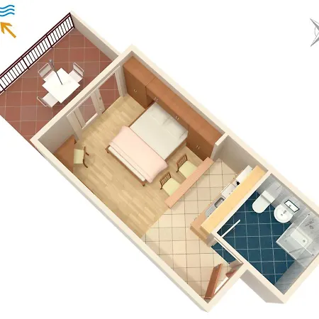 Apartment Milna 3074f *